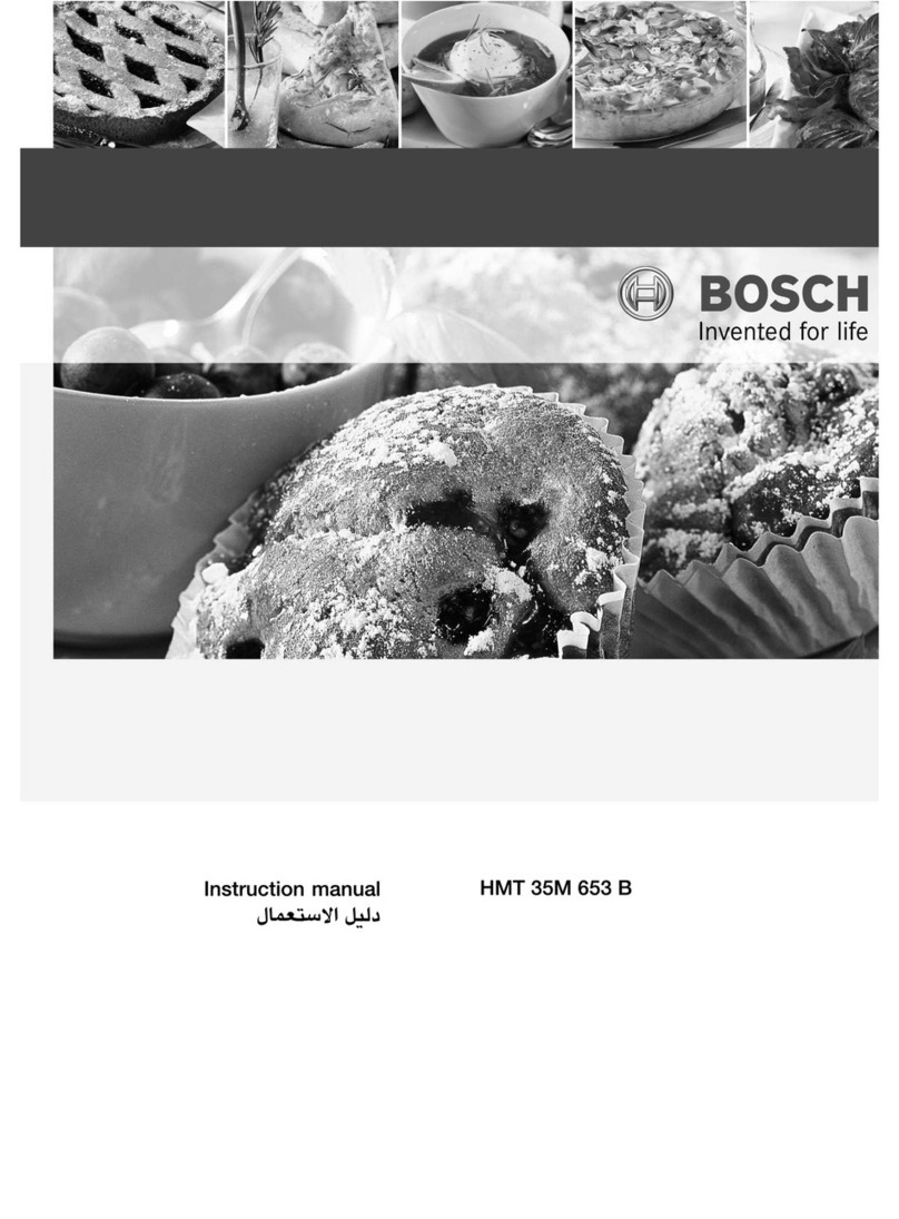 Bosch HMT35M653B User manual