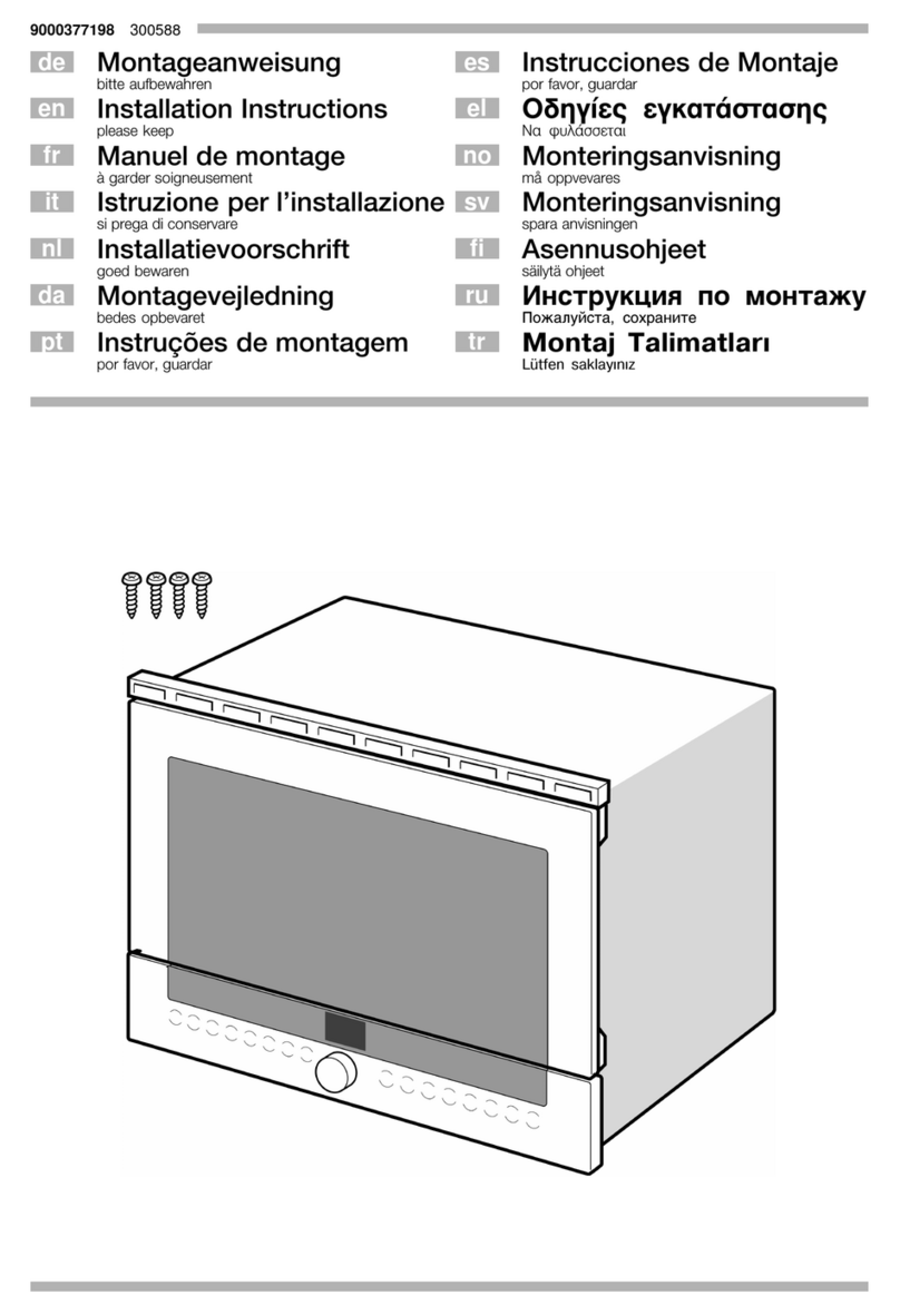 Bosch HMT85GL53B User manual