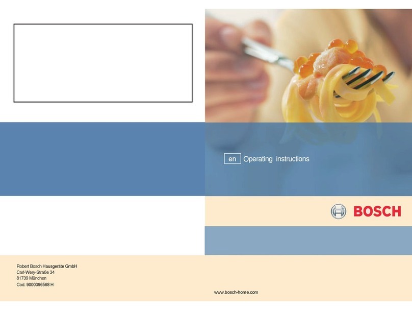 Bosch PCR915B91E operating instructions