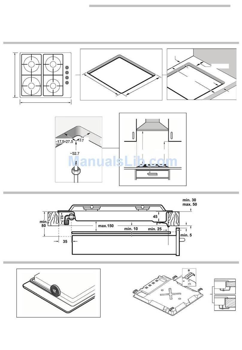Bosch PBH615B90E installation instructions