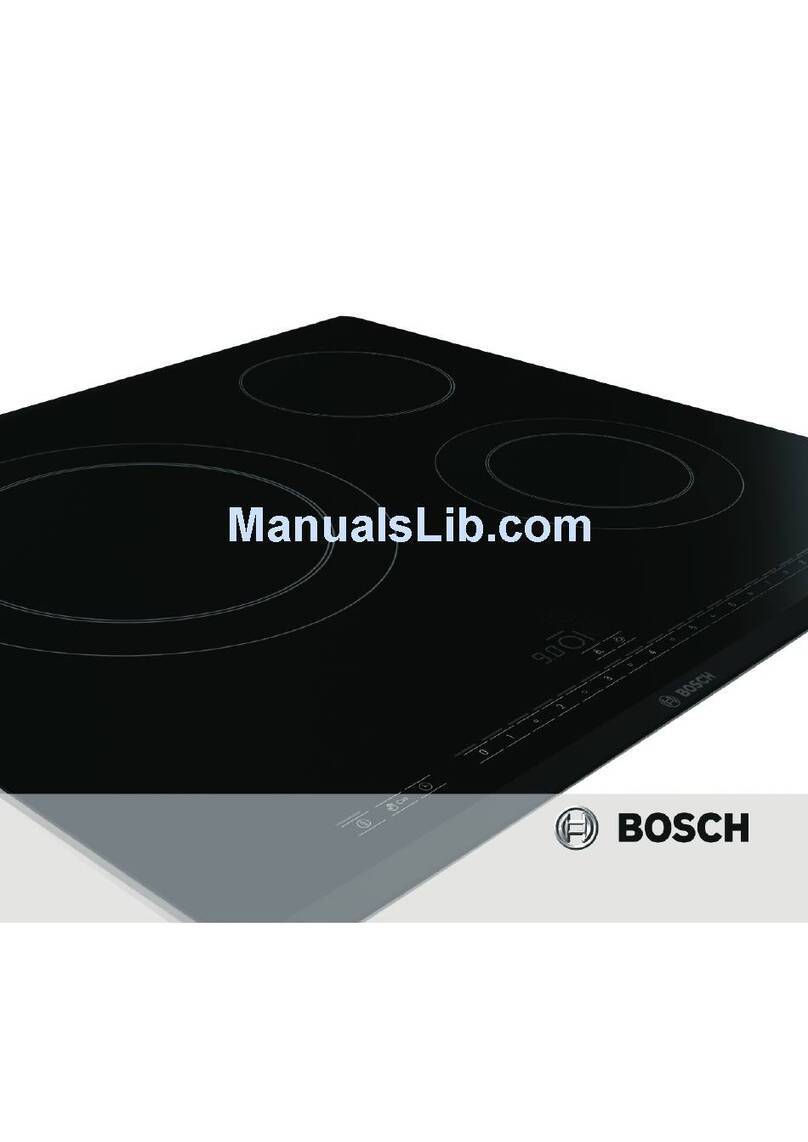 Bosch PKE645C14D User manual