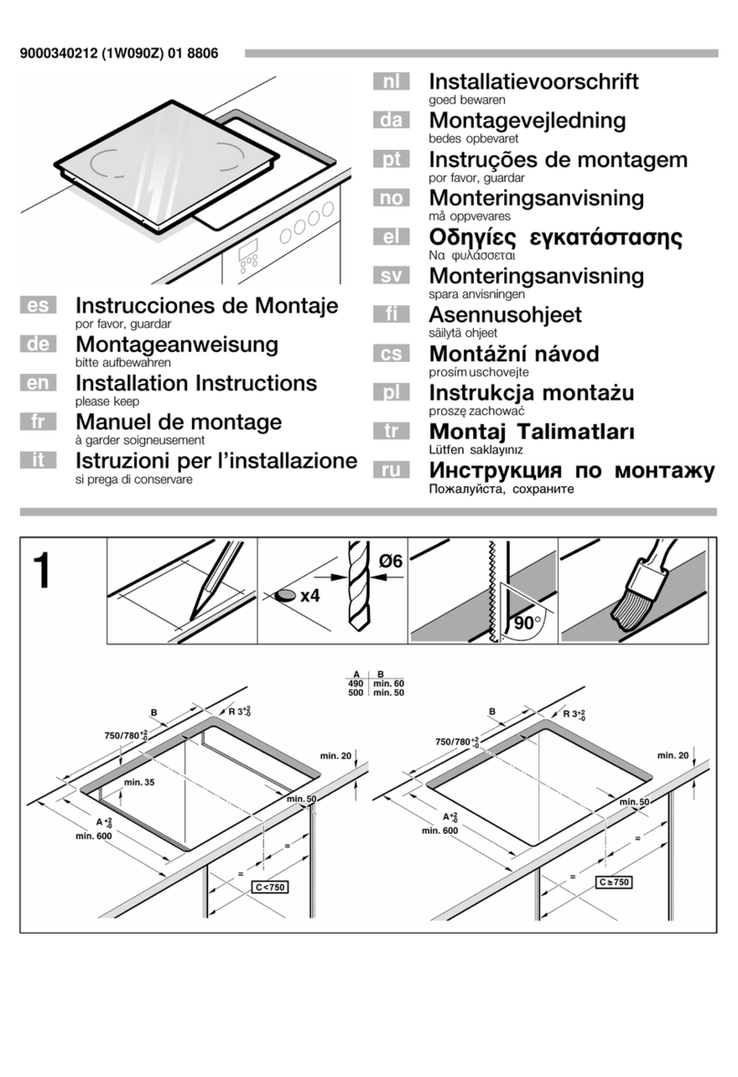 Bosch PIL875N14E User manual