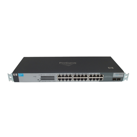 HP ProCurve 1400-24G Installation and getting started HP ProCurve 1400-24G Installation and getting started