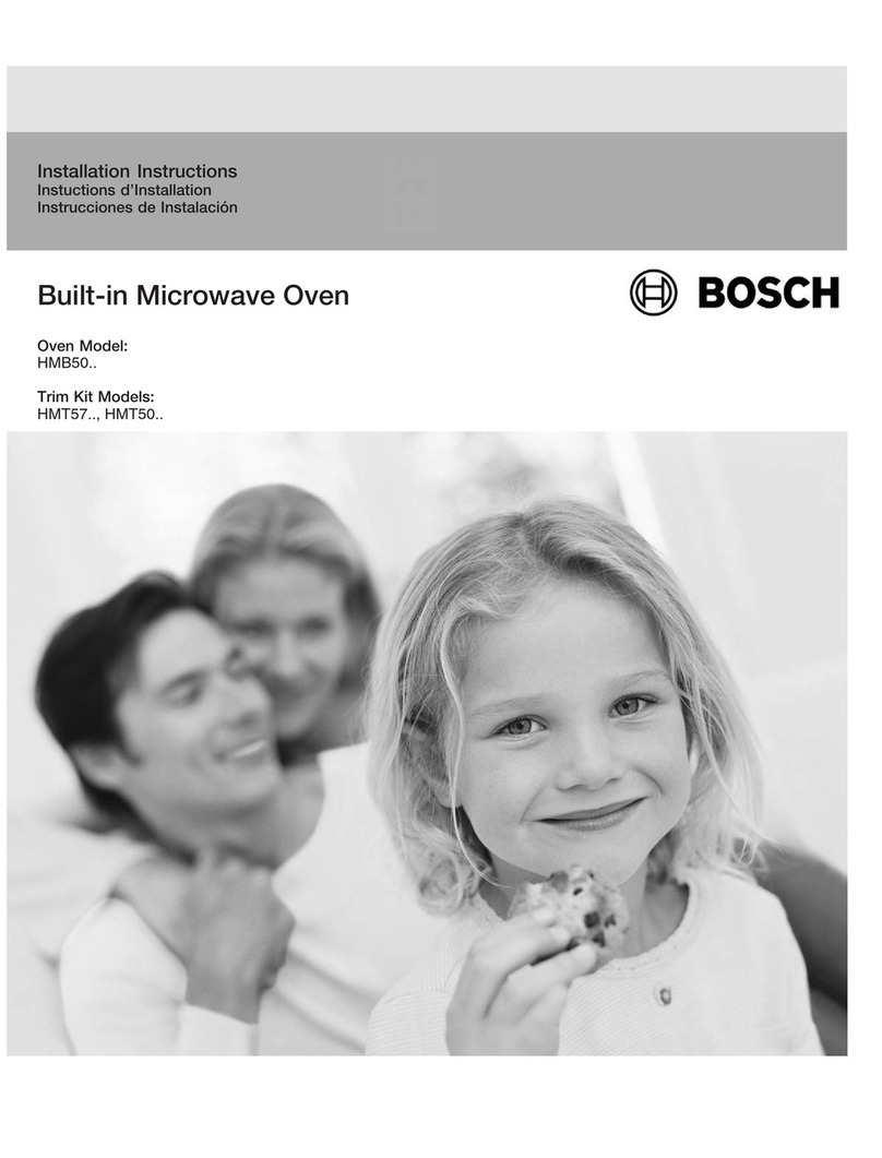 Bosch HMB5060 - Microwave User manual