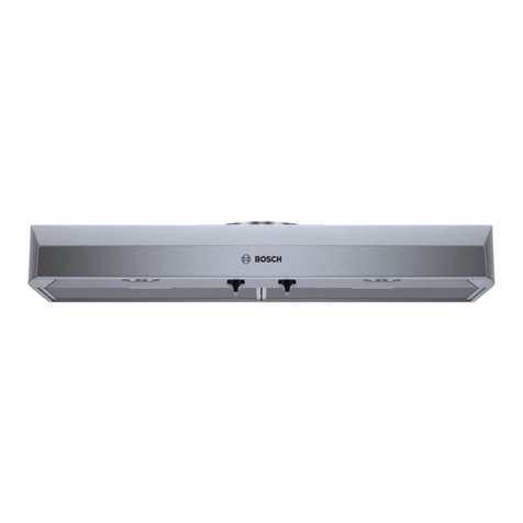 Bosch DUH36252UC User manual