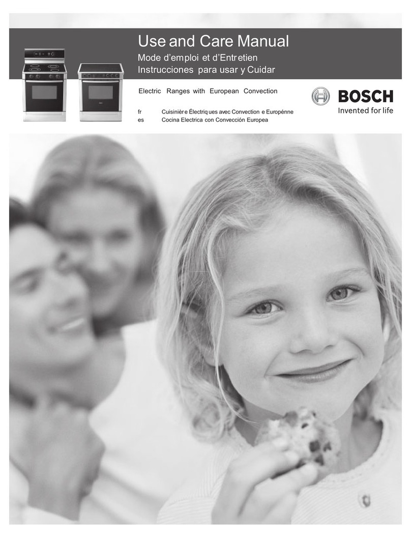 Bosch Evolution HES7282U User manual