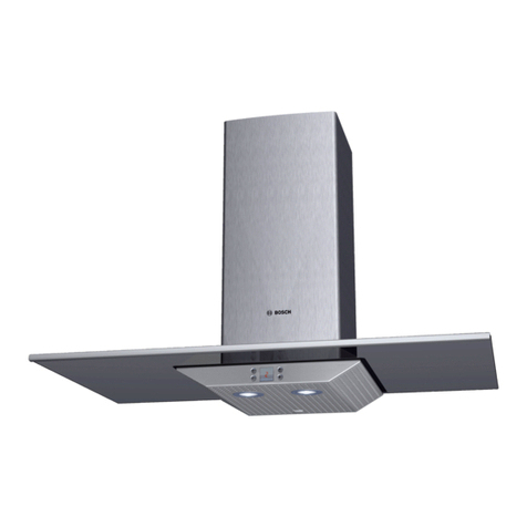 Bosch DKE9665PUC use and care manual