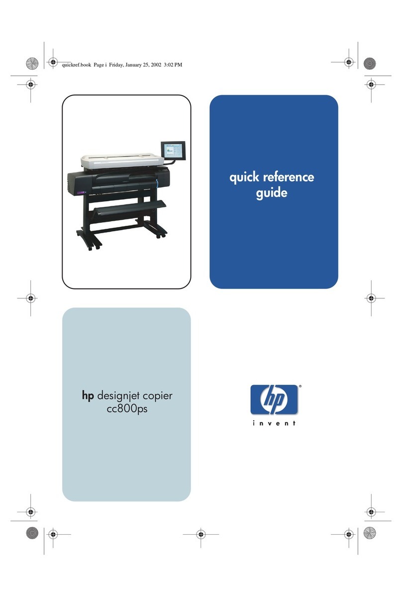 HP Designjet cc800ps User manual HP Designjet cc800ps User manual