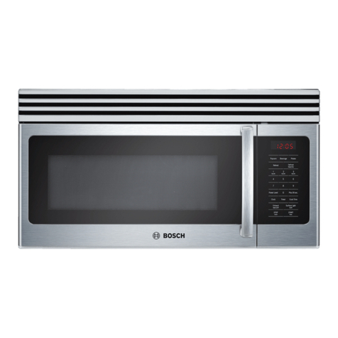 Bosch HMV3051U - 300 Series - Microwave User manual