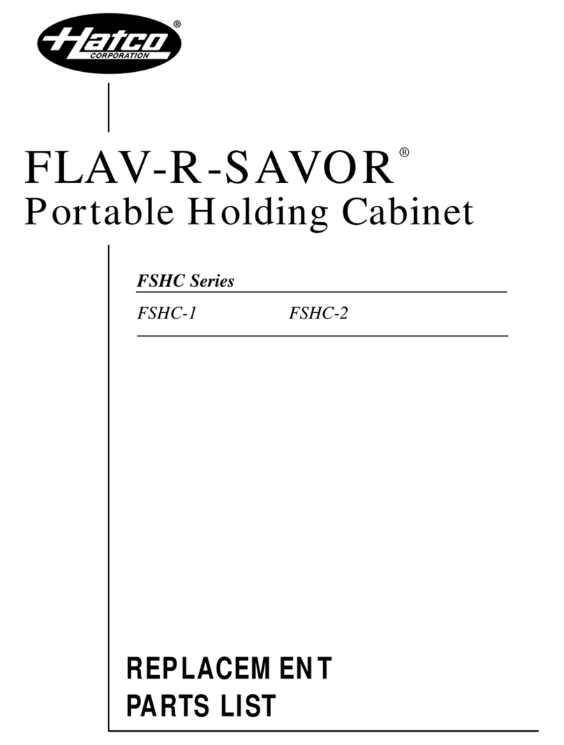 Hatco FSHC-1 Application guide