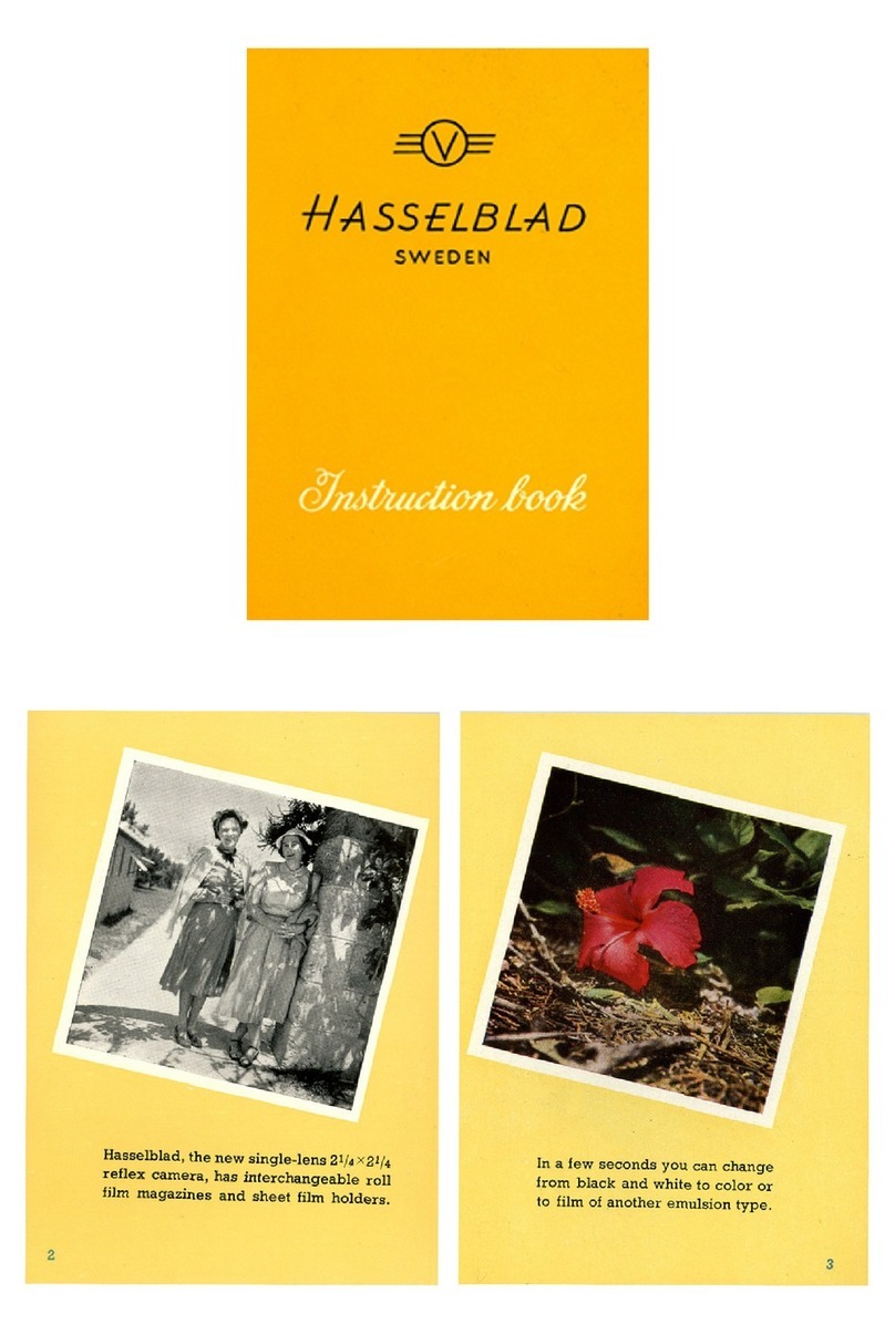 Hasselblad 1600 F User manual