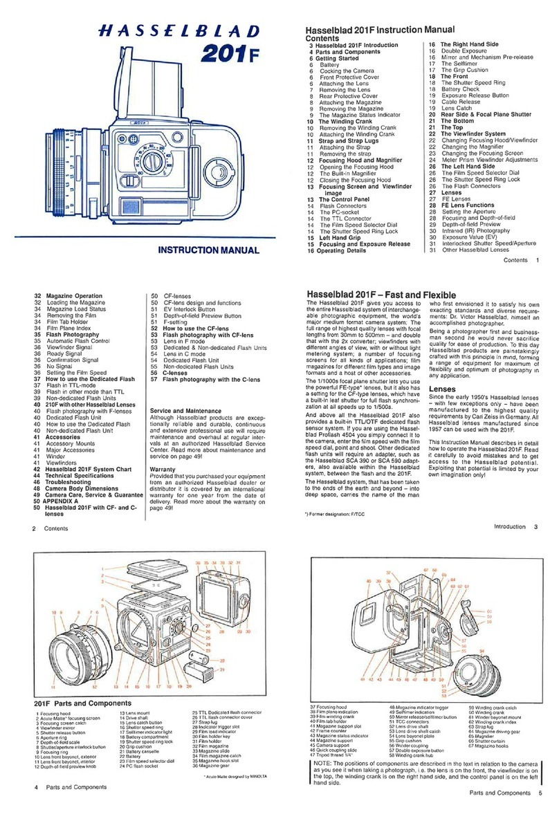 Hasselblad 201F User manual