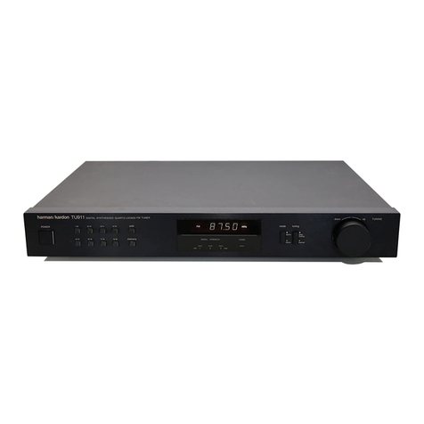 Harman Kardon TU911 User manual
