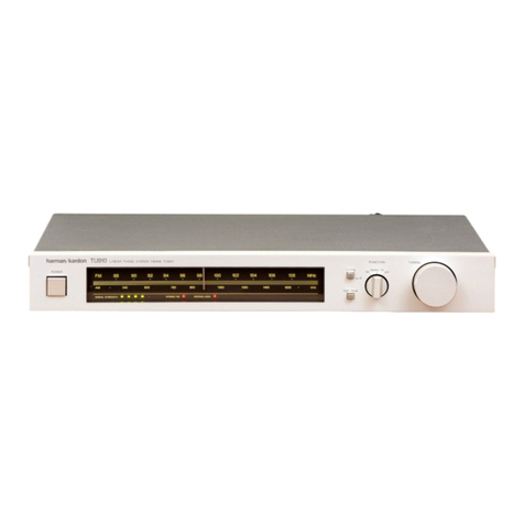 Harman Kardon TU910 User manual