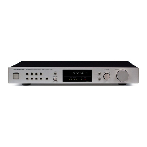 Harman Kardon TU915 User manual