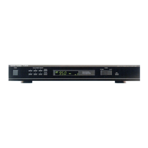Harman Kardon TU909 instruction manual
