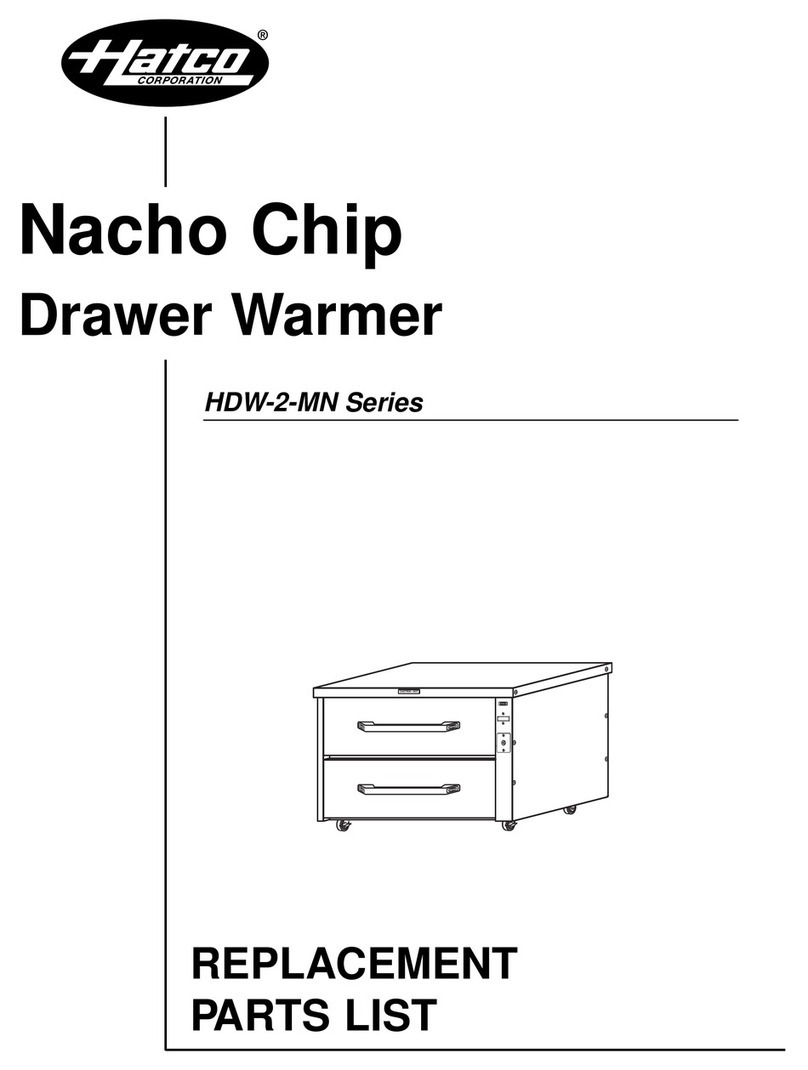 Hatco HDW-2-MN Series Application guide