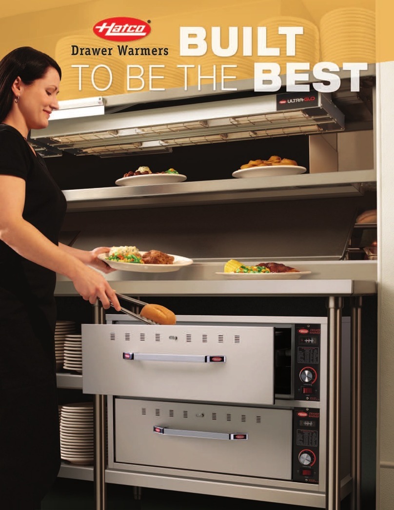 Hatco HDW-1 User manual