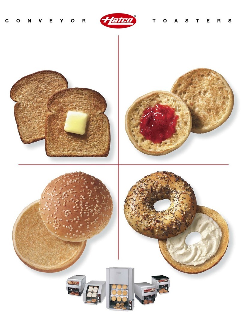 Hatco TOAST KING TK-100 Brochure & specs