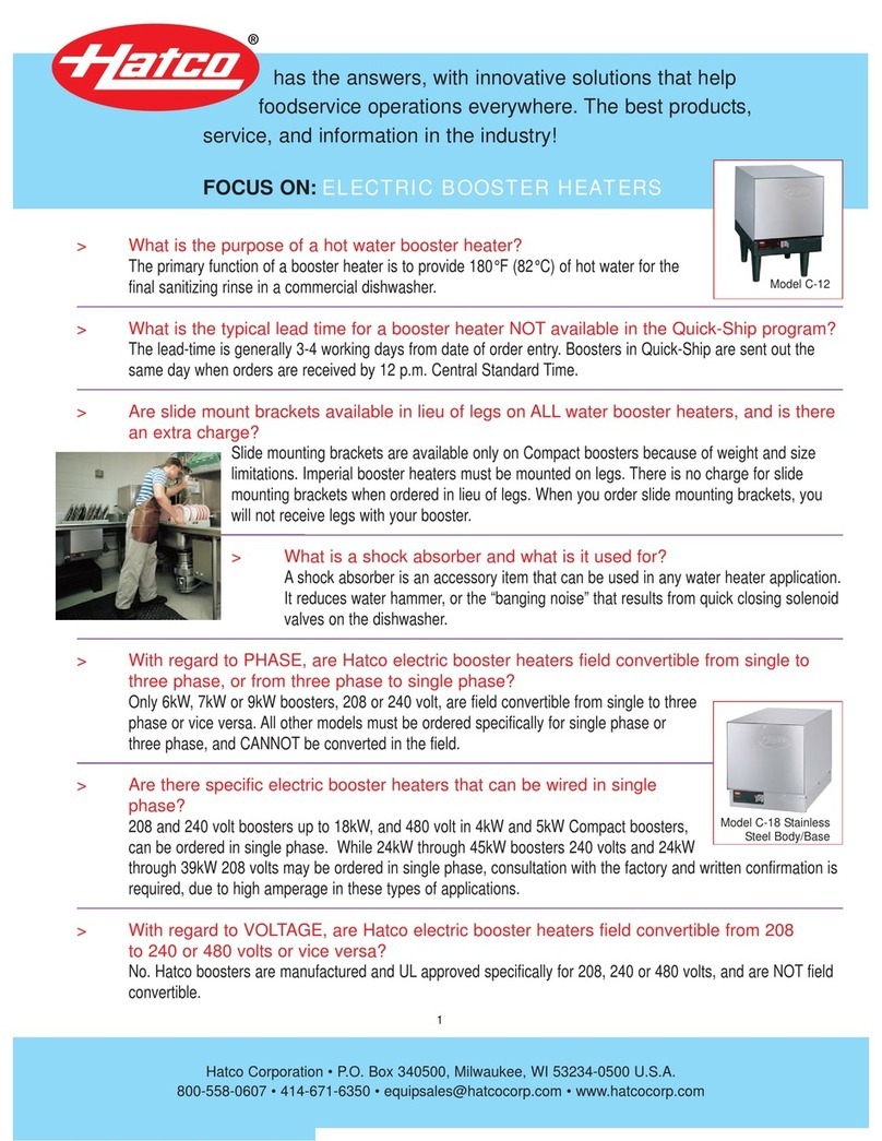 Hatco MC-10 Frequently asked questions