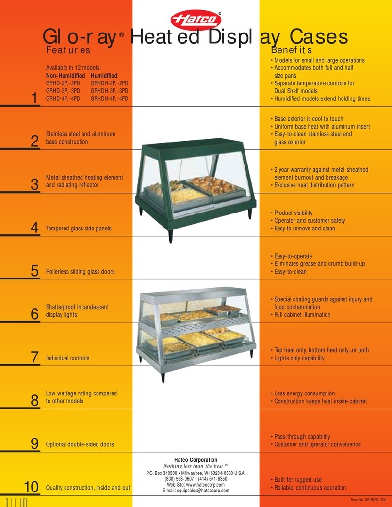 Hatco Glo-Ray GRHD-2P brochure