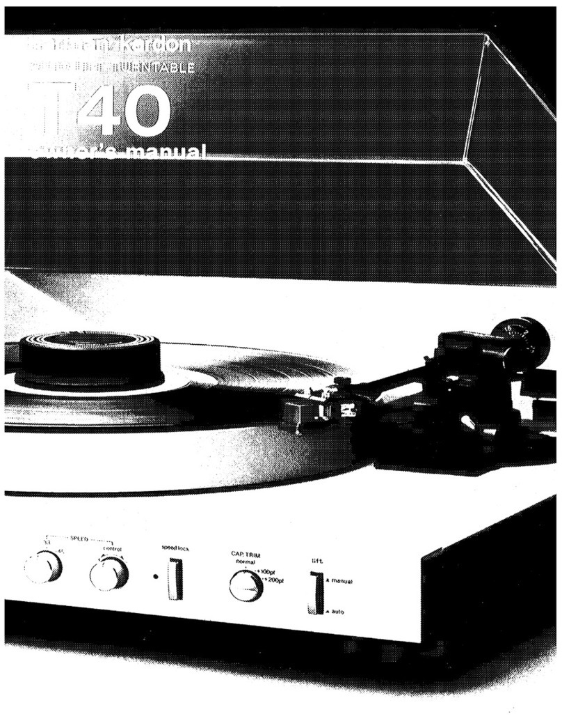 Harman Kardon T40 User manual Harman Kardon T40 User manual