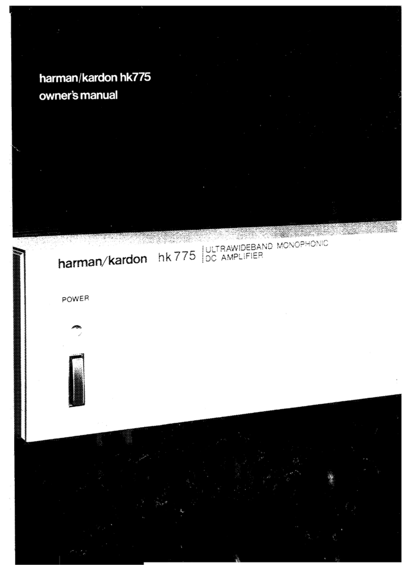 Harman Kardon HK775 User manual