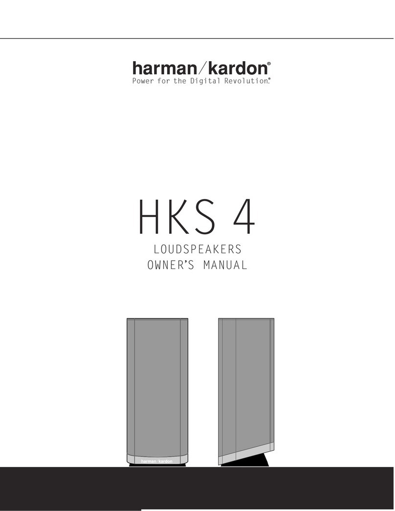 Harman Kardon HKS 4 owner's manual