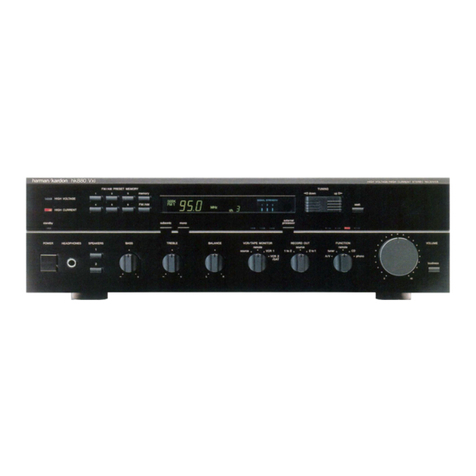 Harman Kardon HK880VXI User manual
