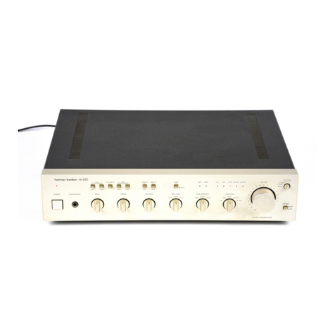 Harman Kardon HK825 User manual