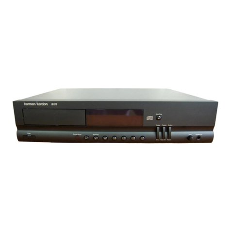 Harman Kardon HD710 User manual