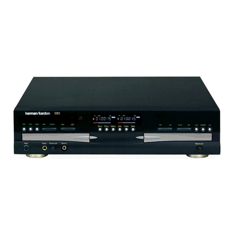 Harman Kardon CDR 2 User manual