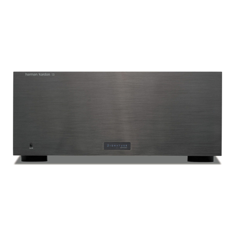 Harman Kardon SIGNATURE 1.5 User manual Harman Kardon SIGNATURE 1.5 User manual