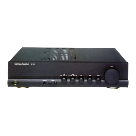 Harman Kardon HK610 owner's manual