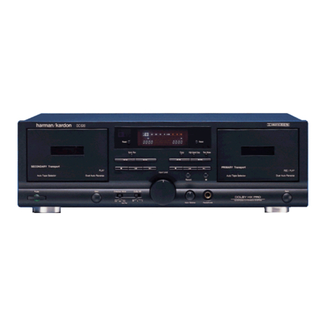 Harman Kardon DC520 owner's manual