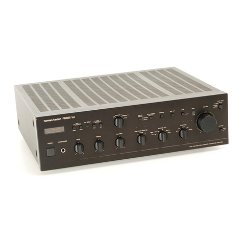 Harman Kardon PM665VXI owner's manual