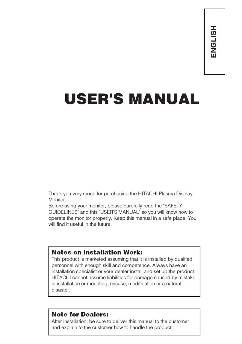 Hitachi CMP4201 User manual
