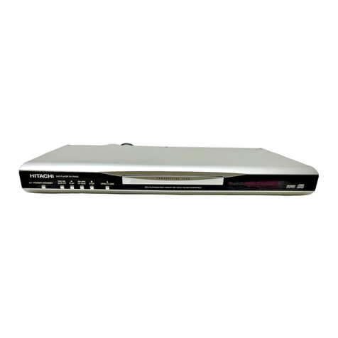 Hitachi DV-P543U User manual