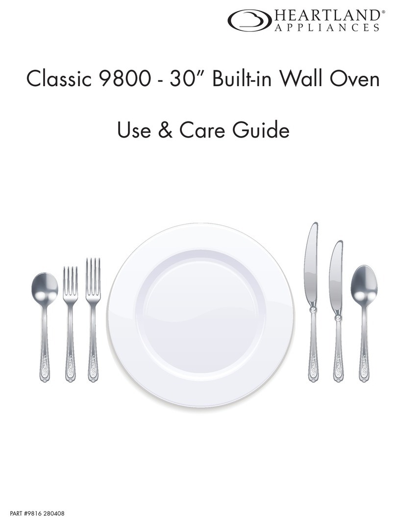 Heartland Classic 9800 Use and care guide