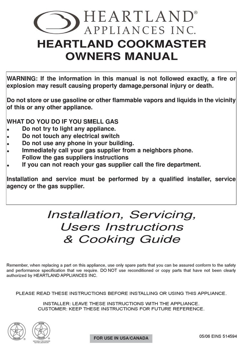 Heartland Classic HL-CKNG owner's manual
