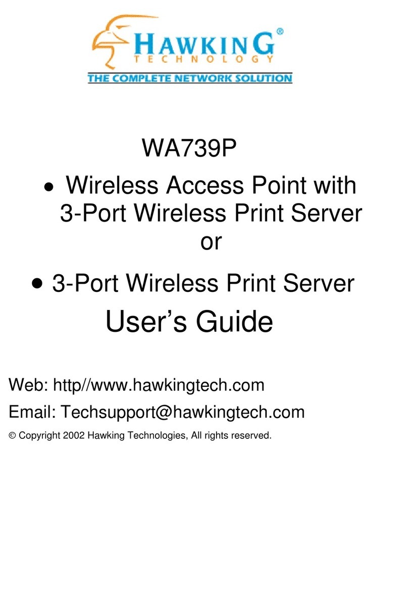 Hawking WA739P User manual Hawking WA739P User manual