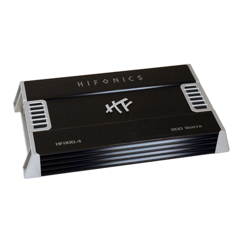 Hifonics HFi100.4 user guide