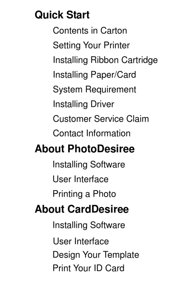 HiTi Digital 640 DL User manual