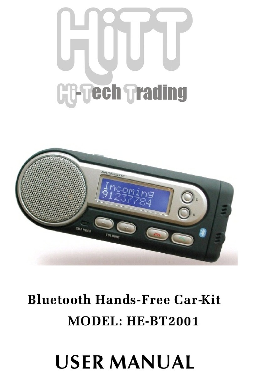 Hitech HE-BT2001 user manual