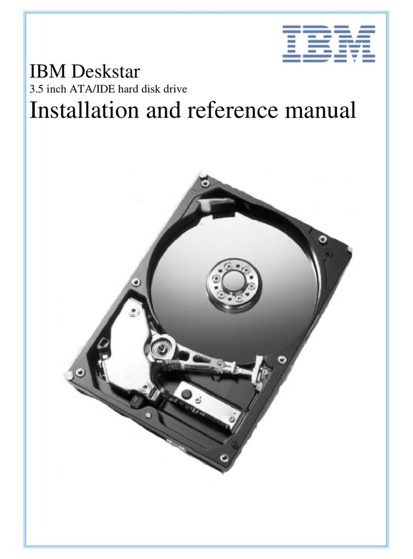 IBM Deskstar 40GV Installation and operating manual