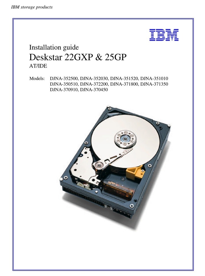 IBM Deskstar 22GXP installation guide
