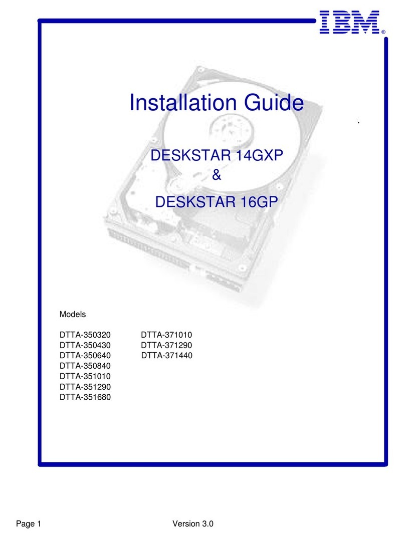 IBM DTTA-350320 User manual