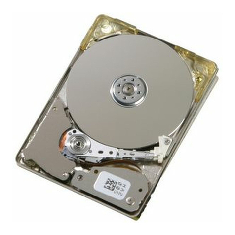 Hitachi Microdrive 3K8 Quick installation guide