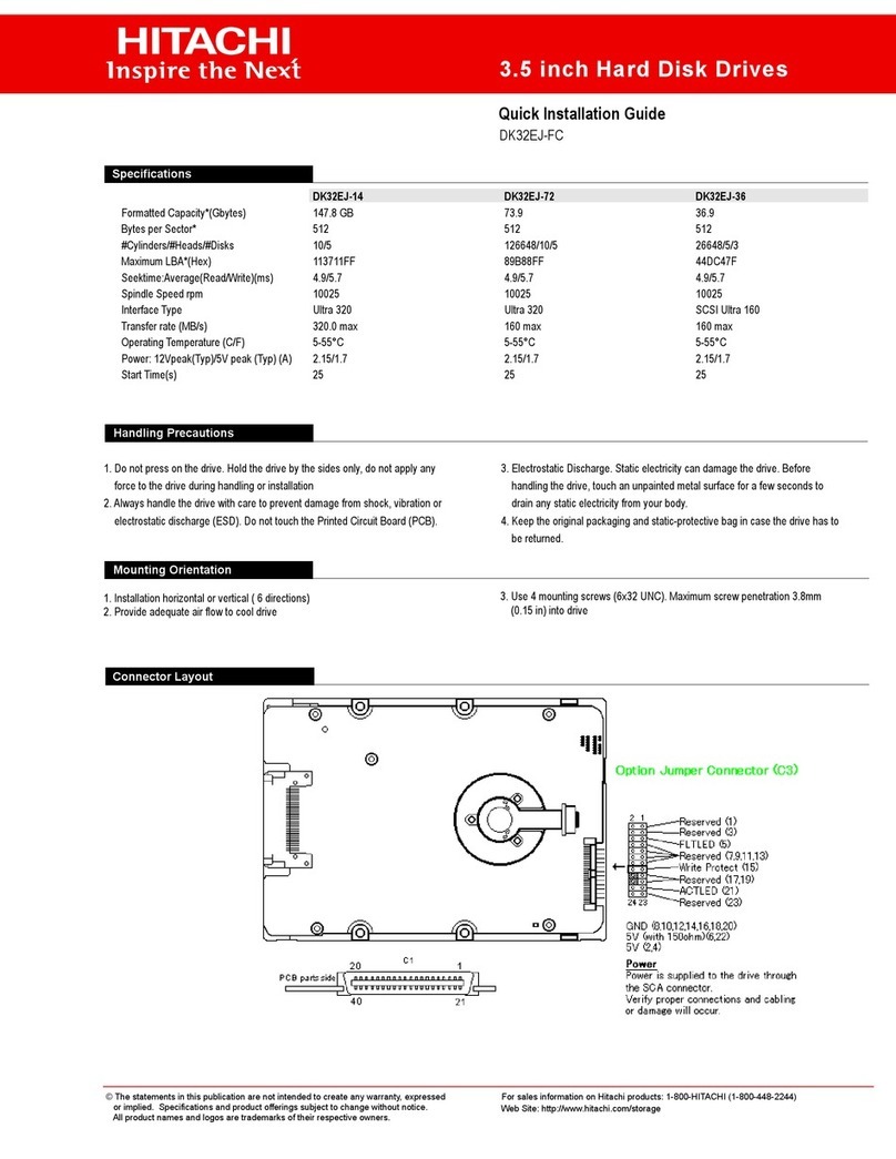 Hitachi DK32EJ User manual Hitachi DK32EJ User manual