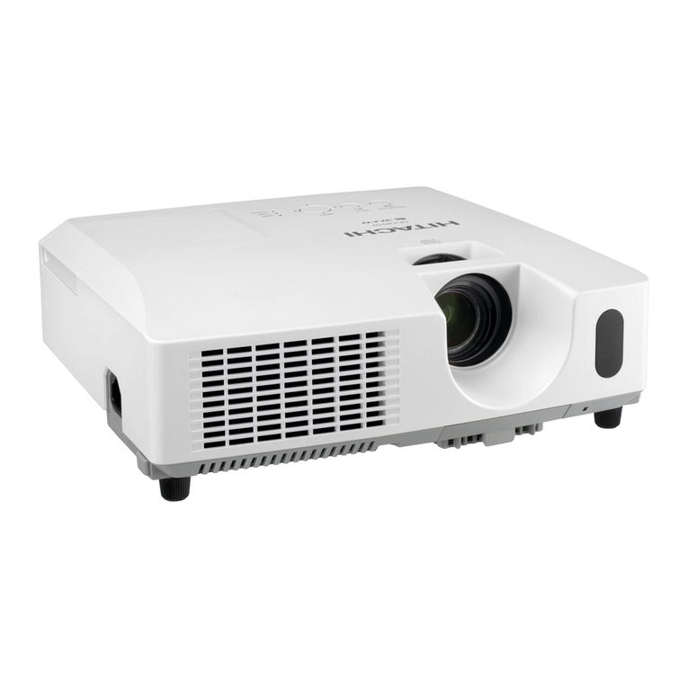 Hitachi CP-X2514WN User manual
